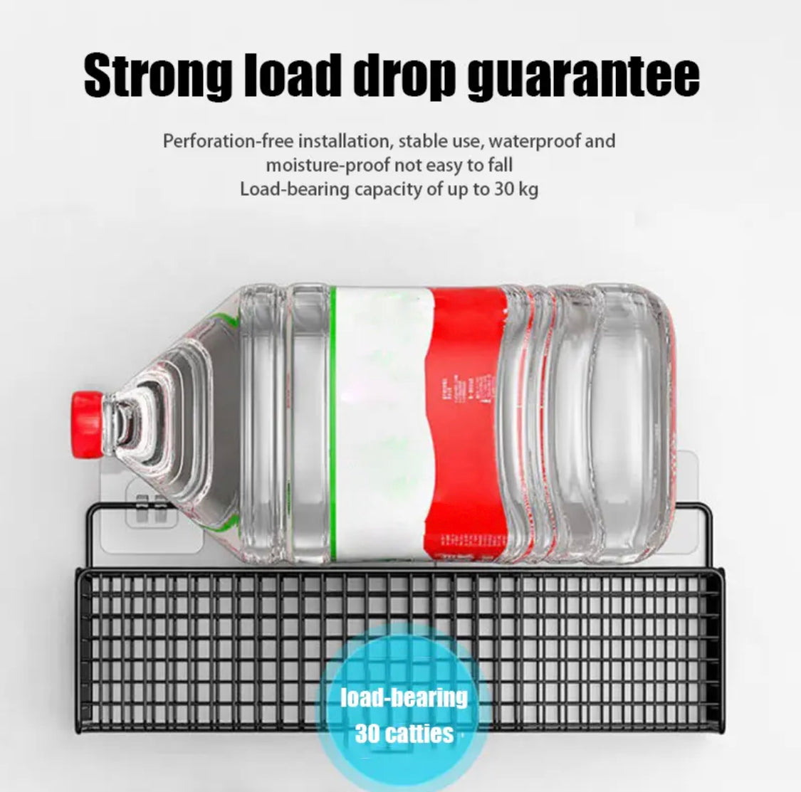 Kitchen Wall Mount Storage Rack, Multifunctional Kitchen Organiser, Wall Shelf Spice Rack Kitchen Wall Mount Storage Rack, Multifunctional Kitchen Organiser, Wall Shelf Spice Rack